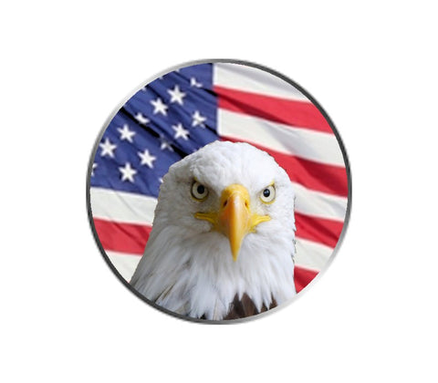 USA Flag and Eagle Ball Marker
