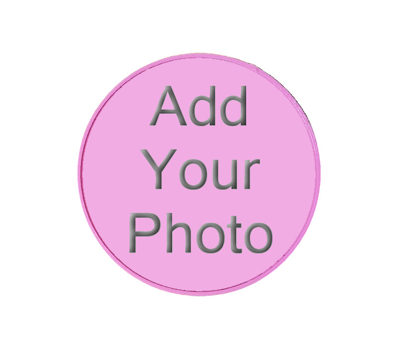 Pink 3D Printed - Jumbo Photo Ball Marker