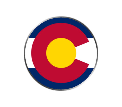 Colorado Ball Marker - State Flag