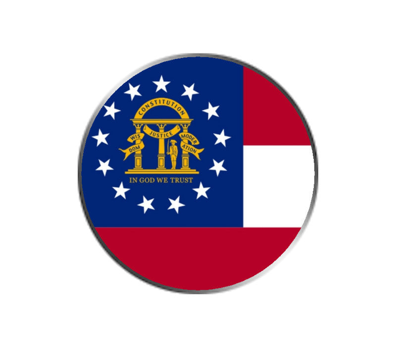 Georgia Ball Marker - State Flag