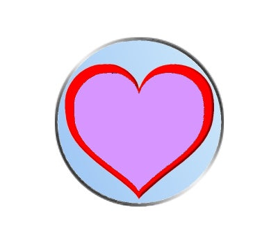Mothers Day Heart Ball Marker