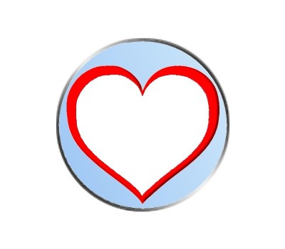Mothers Day Heart Ball Marker