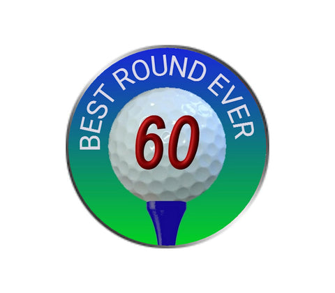 Best Golf Round Ever - Golf Ball Marker - 60
